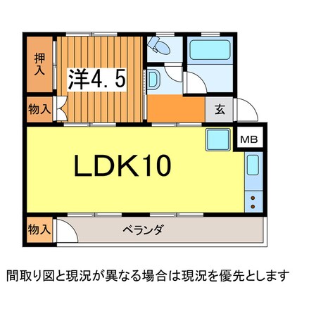 山形駅 バス6分  山交バス　末広町下車：停歩3分 3階の物件間取画像